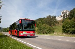 RBO-Bus mit Walhalla